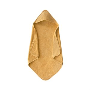 Mushie Hooded Towel - Fall Yellow
